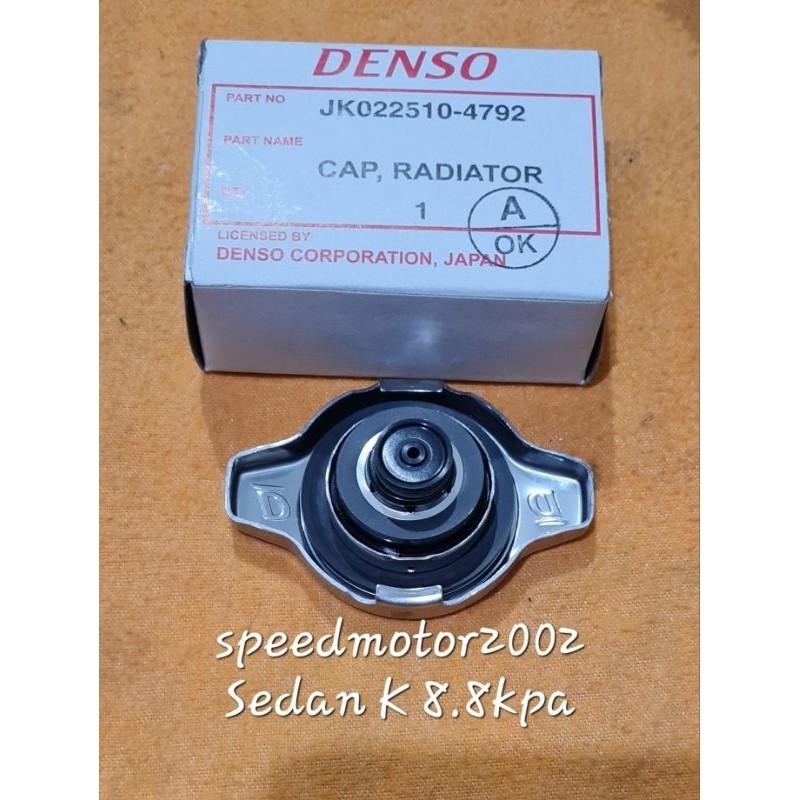 Tutup Radiator Kecil Avanza/Granmax/Sedan all DENSO asli JK022510-3341/JK022510-4792