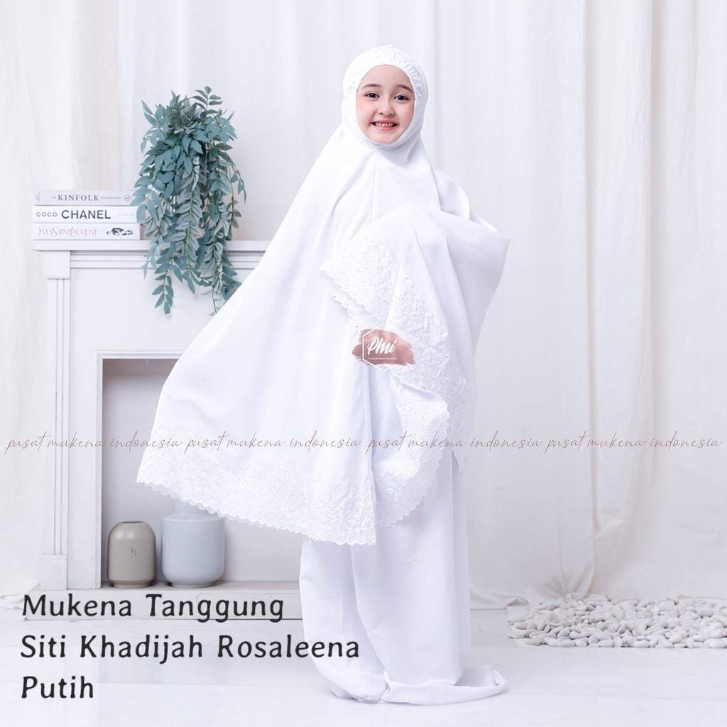 Pusat Mukena Indonesia - Mukena Anak Siti Khadijah Rosaleena