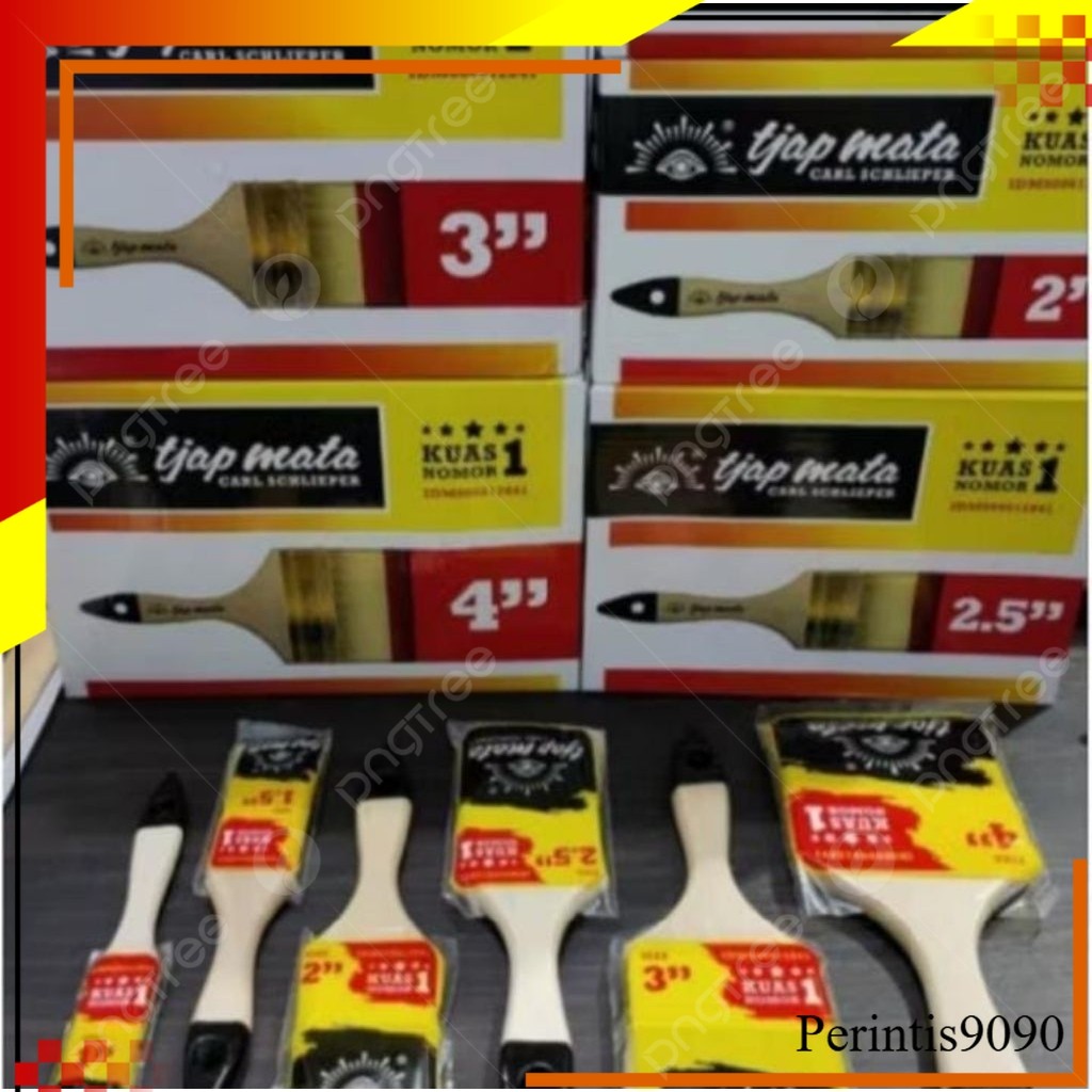 

Kuas Cat Bagus 2" Kuas Cap Tjap Mata