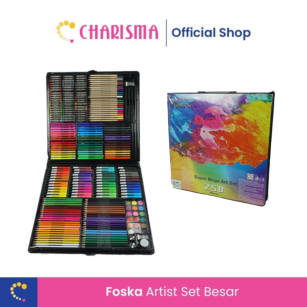 

Charisma Kid Artist Set - Foska Kid Artist Set Box PA1003