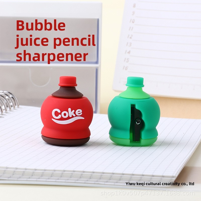

Bubble juice pencil Sharpeners Funny Pencil Cutting Tools School Supplies Student Stationery Classroom Teacher Rewards Gift