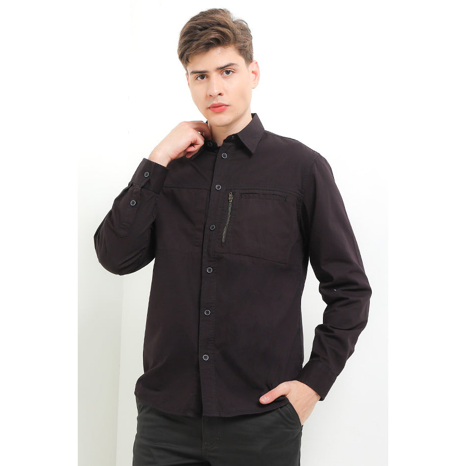 Cardinal Kemeja Lengan Panjang Pria C2904J01A