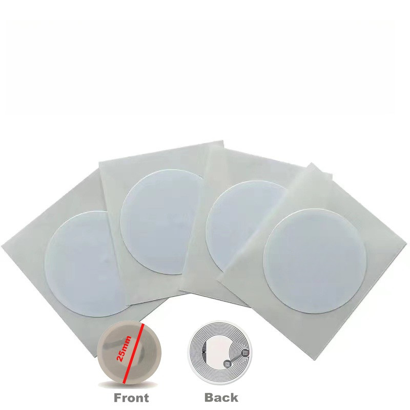 

30/40 Pieces NFC Ntag216 888 Bytes Tag Sticker Label Key Tags Token Patrol Badge Self-adhesive Tag 13.56MHz ISO14443A Sticker