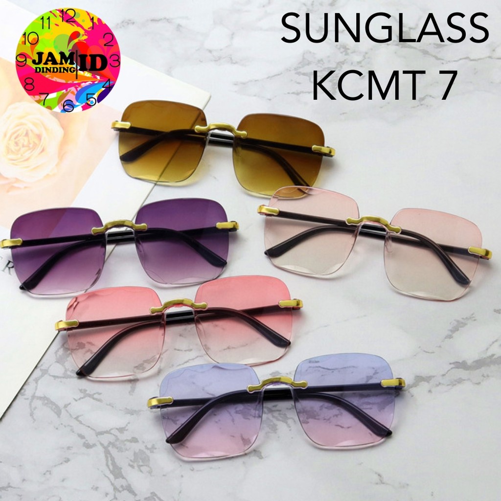 JDID Kacamata Fashion KCMT7 Model Frameless Unik, Glamor & Elegan