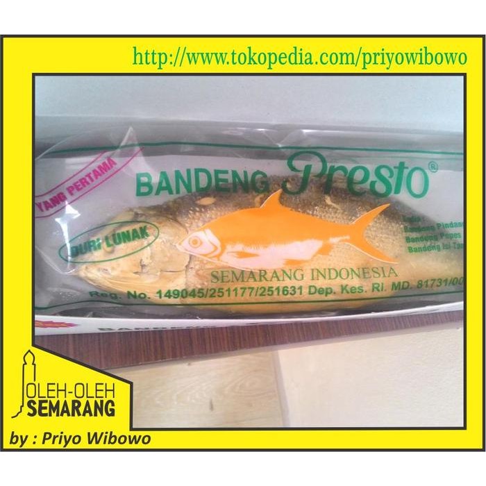 Bandeng Presto Duri Lunak Merk Presto Asli Semarang Pw