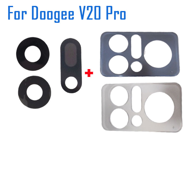 New Original DOOGEE V20 Pro Rear Main Camer Lens Night Vision Camera Lens Glass Cover Decoration Par
