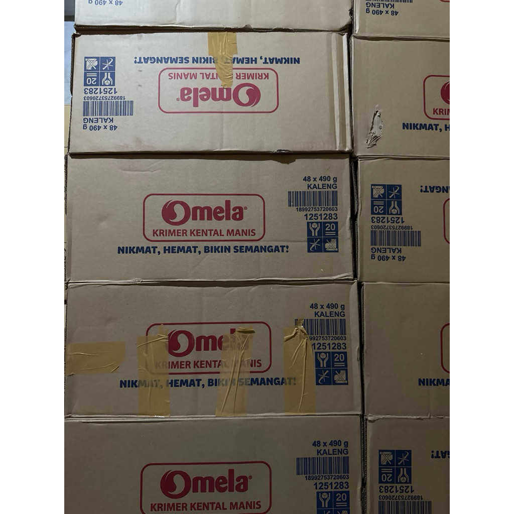 

Susu Omela 490 gram @ 48 kaleng / 1 dus