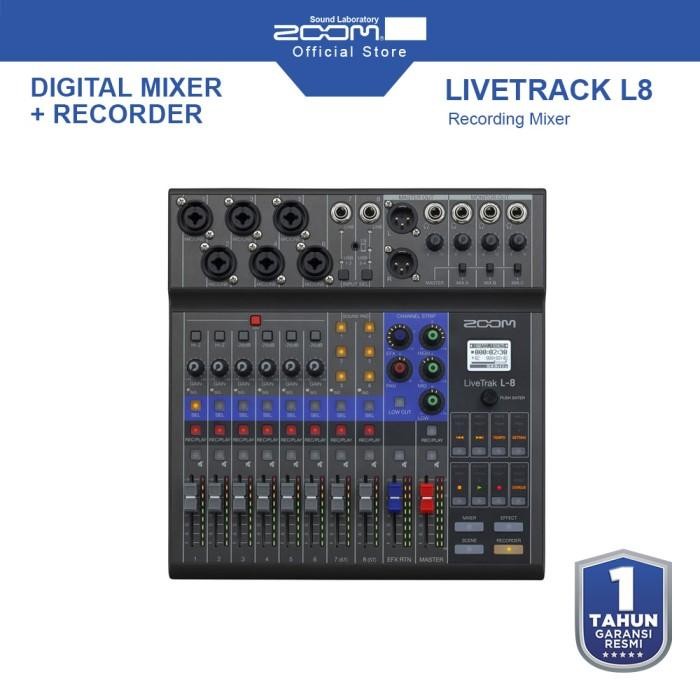 Zoom LiveTrak L-8 Recording Mixer