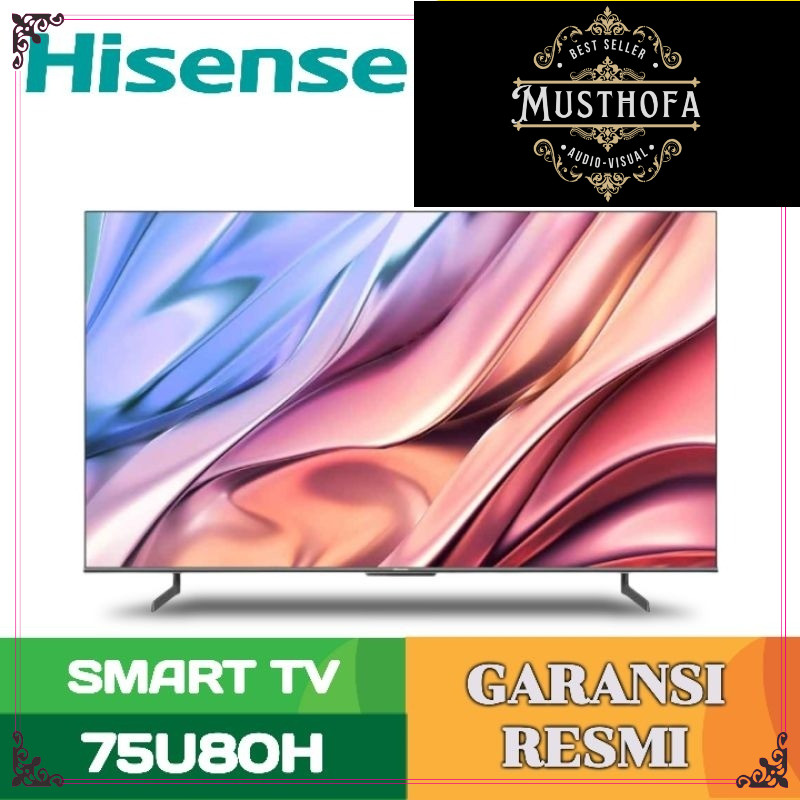 HISENSE 75 inch 8K ULED ANDROID SMART TV 75U80H