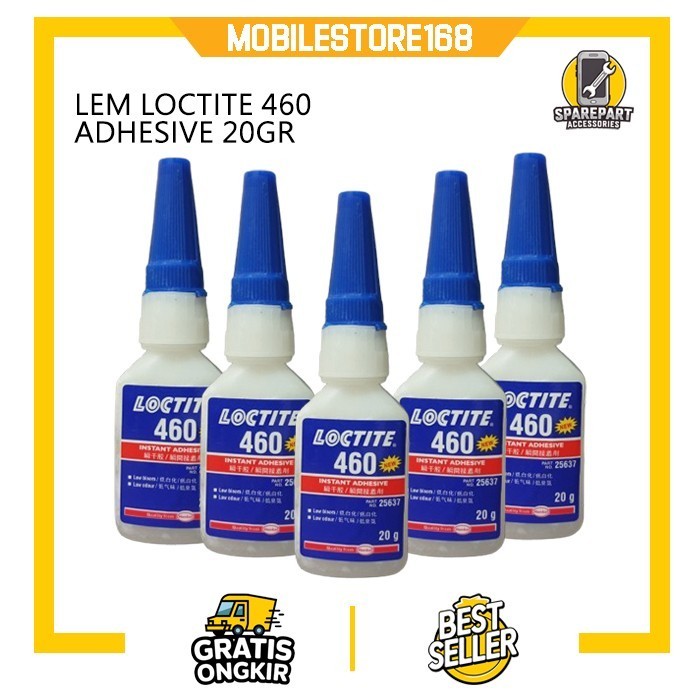 

LEM SUPER GLUE SERBAGUNA LOCTITE 460 INSTANT ADHESIVE 20 GR