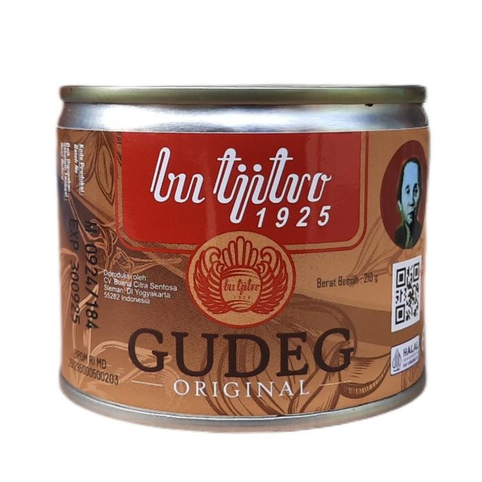 

[TERLARIS] Gudeg Kaleng Areh Original Bu Tjitro 210gram[TERLARIS ]