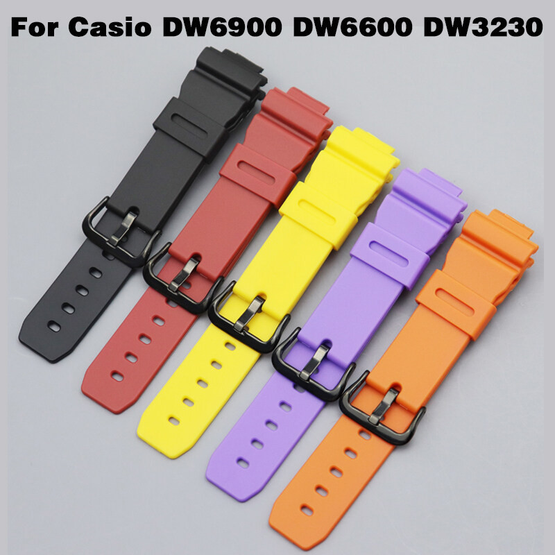 Silicone Watch Band for Casioak DW6900 Series GW-6900A G-6900B GLX-6900GB GLS-6900 Strap DIY Accesso