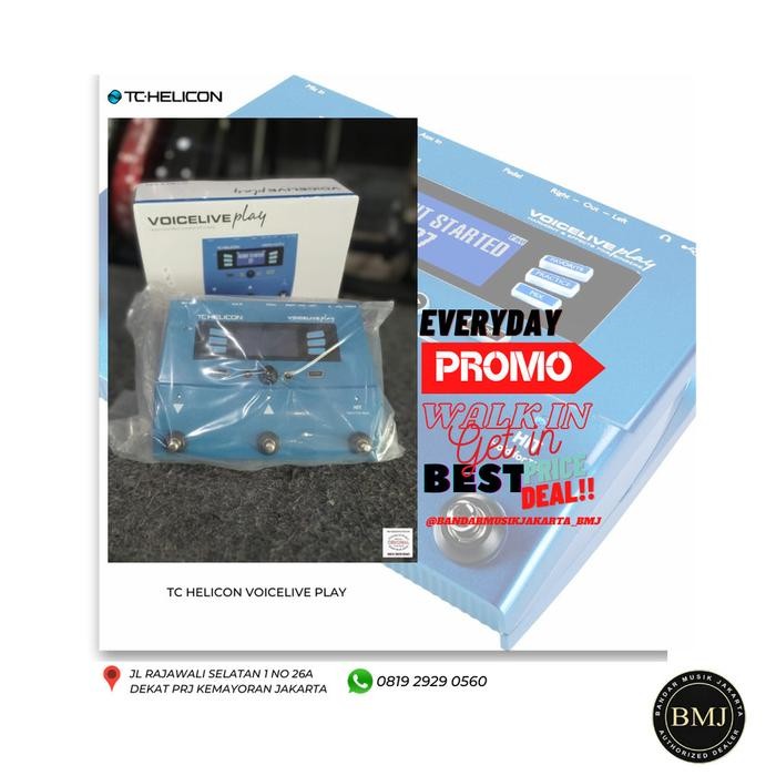 TC Helicon VoiceLive Play Vocal Harmony and Effects ,BMJ