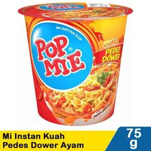 

POP MIE KUAH PEDES DOWER PEDES GLEDEK 75GR