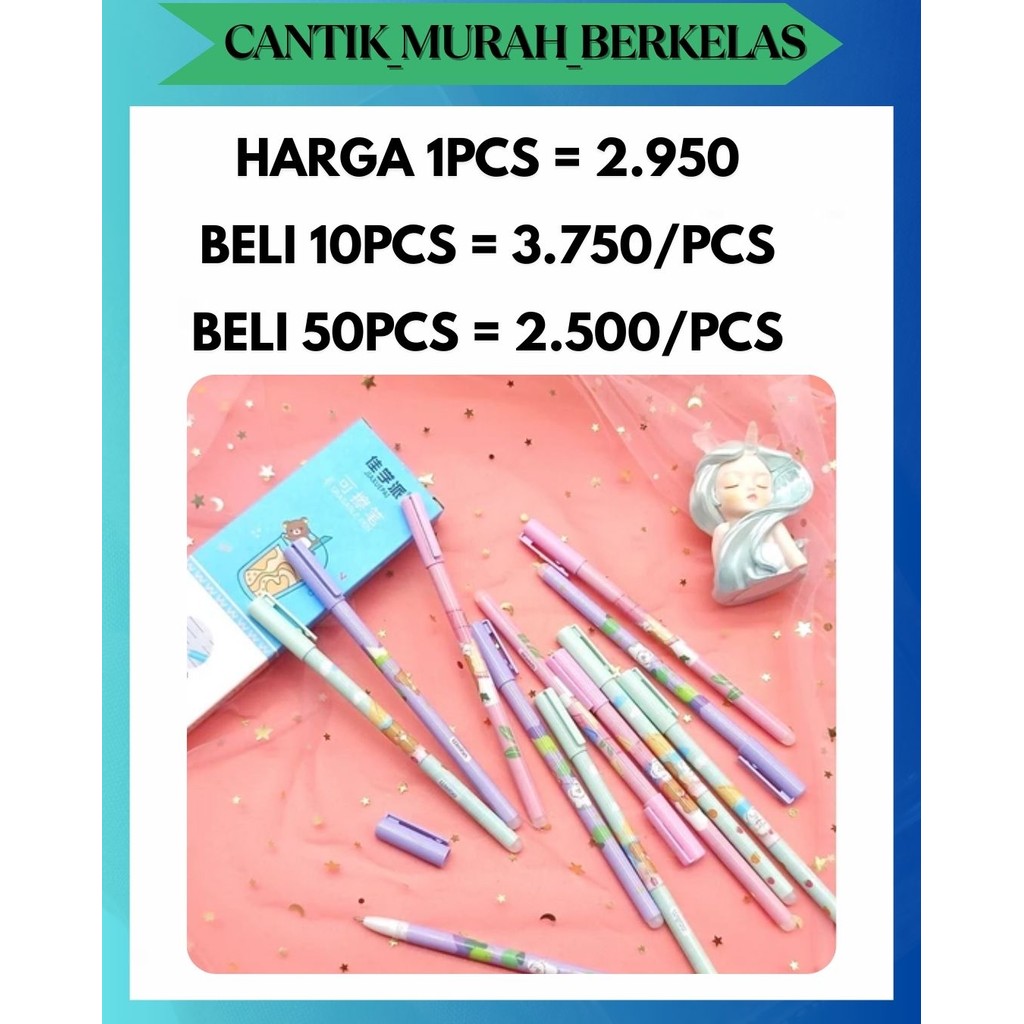 

CMB ERASABLE PEN / PENA BISA DIHAPUS / MAGIC PEN / PULPEN BOLPOIN SOUVENIR ANAK