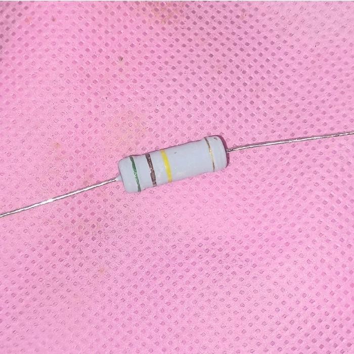 resistor R carbon film 510K 510 K 2watt 2 w watt WAT 2WAT ohm 1