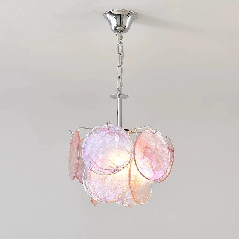 Nordic designer restaurant, bedroom, hallway, bedside small pendant light, colored glass Fren  penda