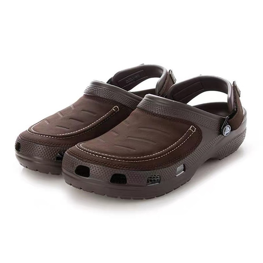 Cross Sandal  pria Yukon Leather Sandal Kodok Cross Pria Yukon Sandal Slip On Pria