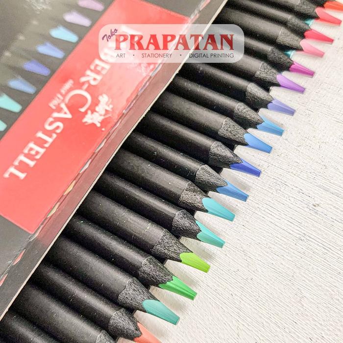 

Pensil Warna Faber Castell Black Edition | Color Pencil - 12C