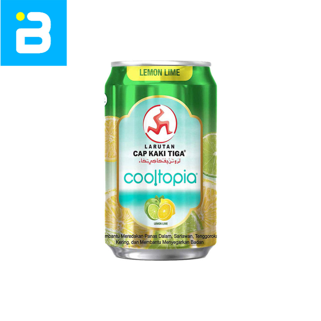

Larutan Cap Kaki Tiga Cooltopia Lemon Lime 320ML