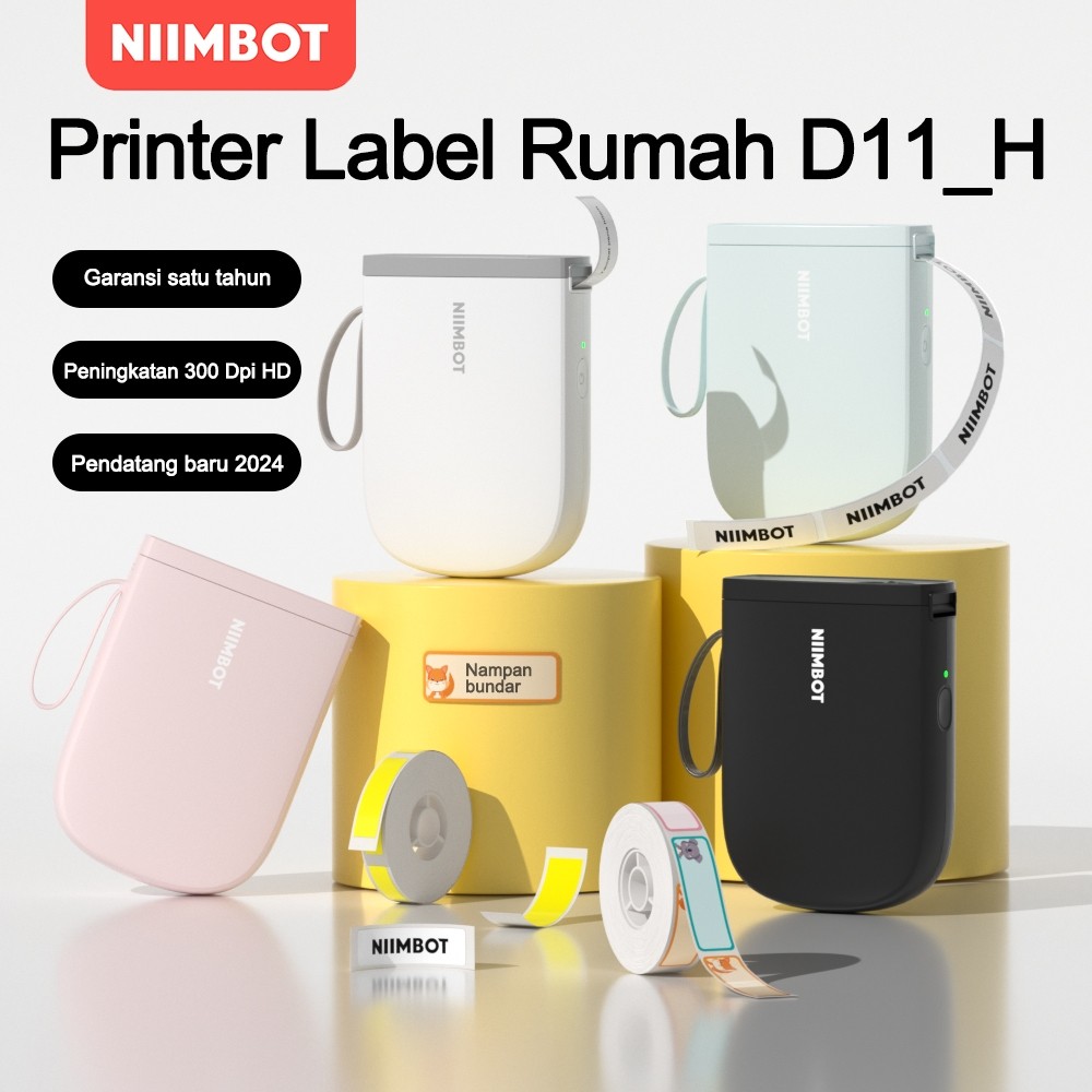 

COD NIIMBOT D11 D110 Pencetak Label Pintar Portabel dengan Bluetooth Nirkabel Mesin Pembuat Label
