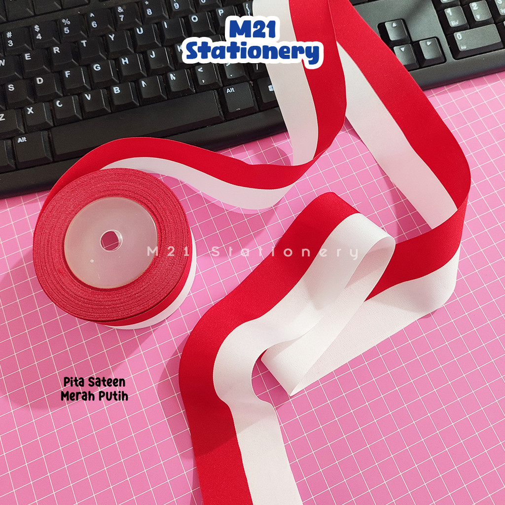 

PITA SATEEN MERAH PUTIH / PITA SATIN DEKORASI 17AN LOMBA TUJUH BELASAN MERDEKA DIRGAHAYU INDONESIA