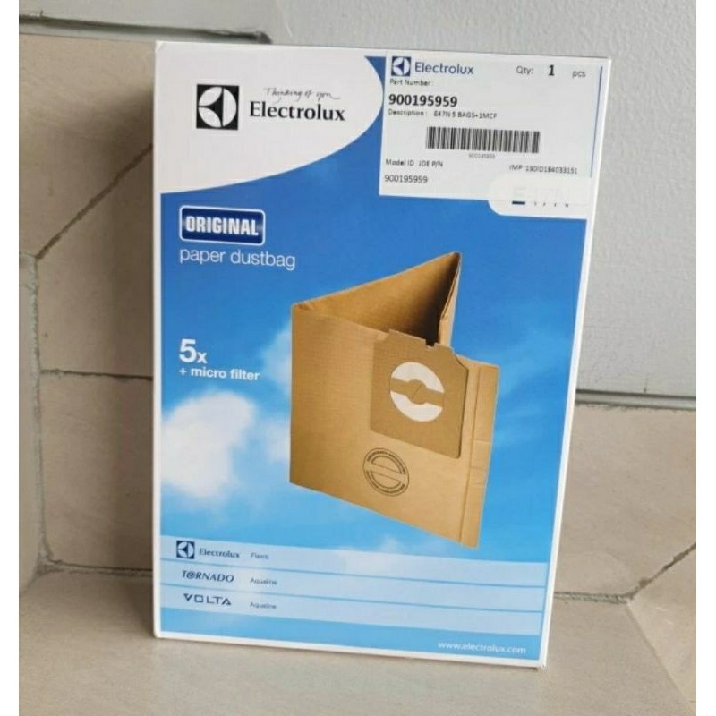 Kantong Debu vacuum cleaner Electrolux Z813 Kertas Paper Original