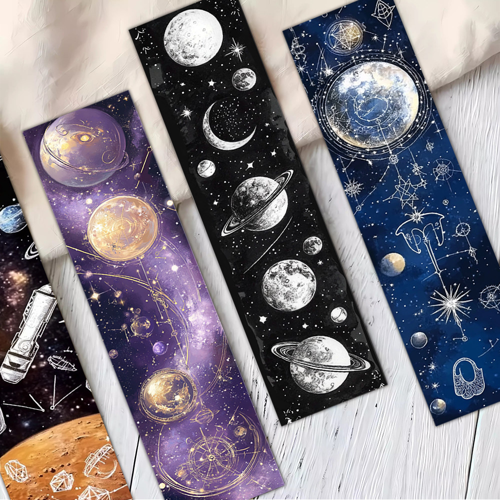 

32pcs, Van Gogh Oil Painting Landscape Bookmarks for Teachers, Readers and Lovers, Gifts, Parties, Birthday