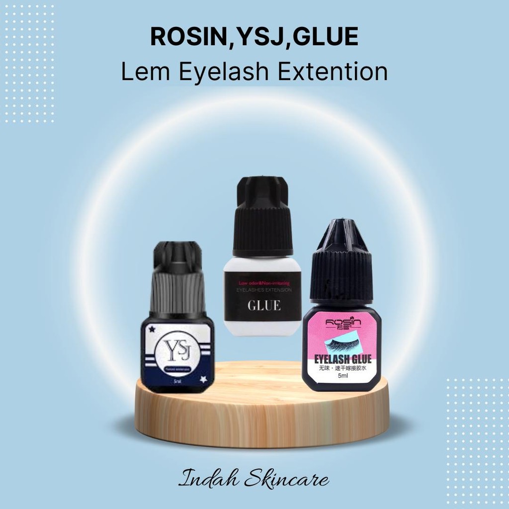 Lem Eyelash Extention Rosin|YSJ|Glue Tidak Perih Dan Tahan Lama