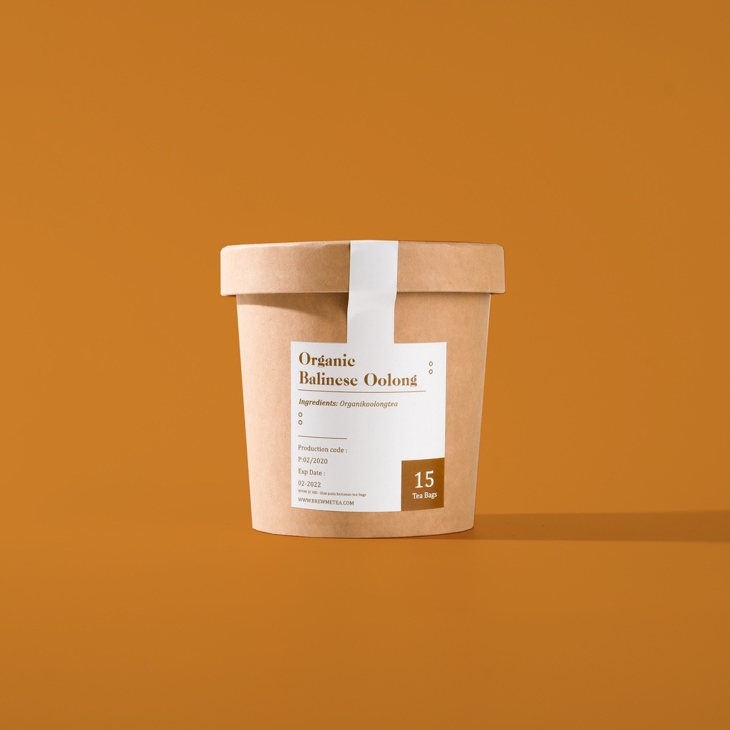 

Brew Me Organic Balinese Oolong Tea Bag Pot