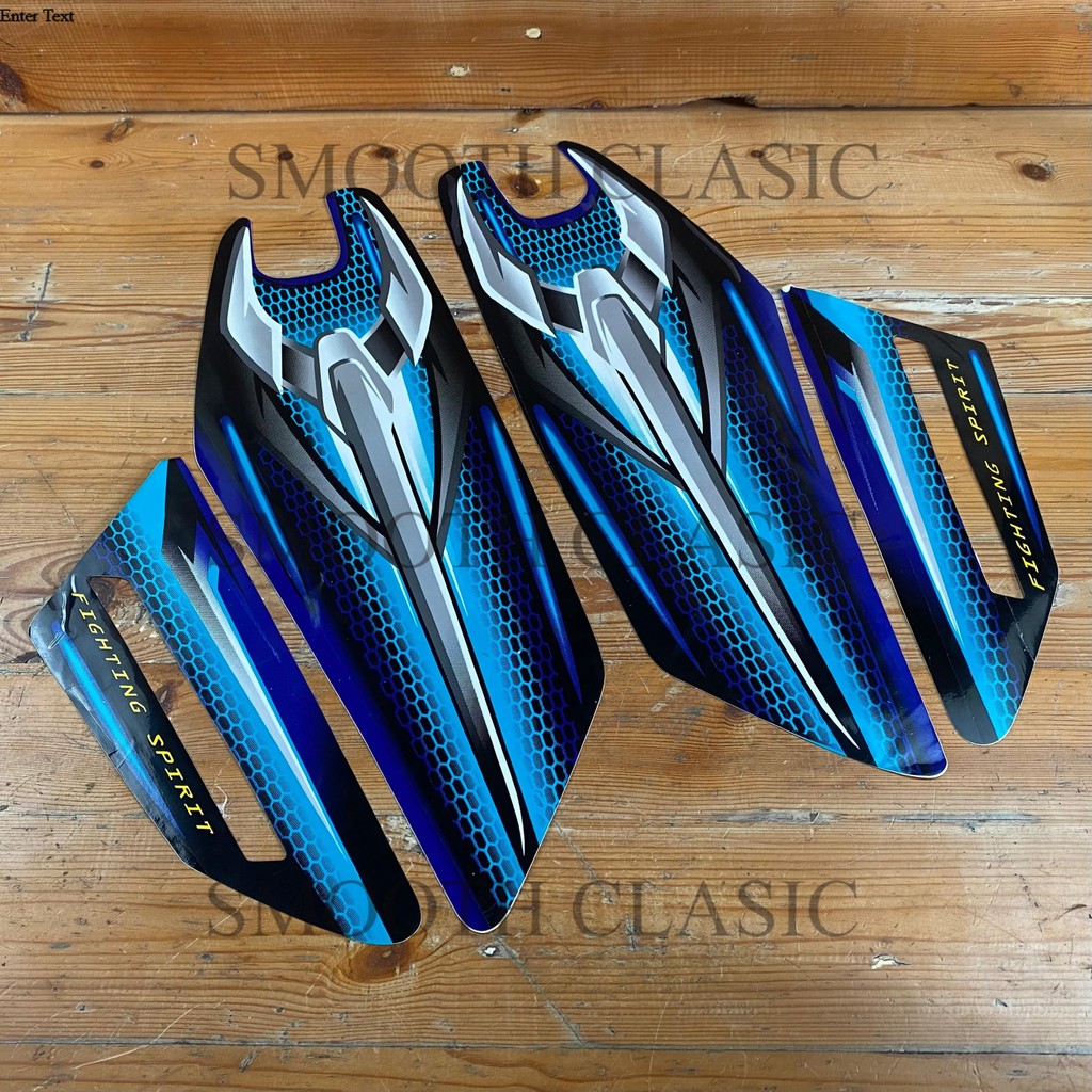 Striping rx king 2007 biru