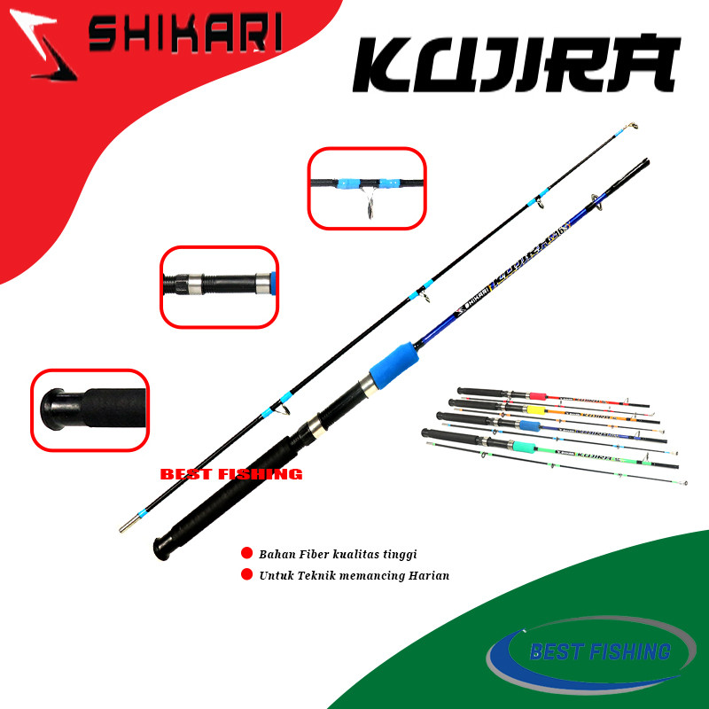 Shikari - Joran Kujira Fiber Solid - Joran Pancing