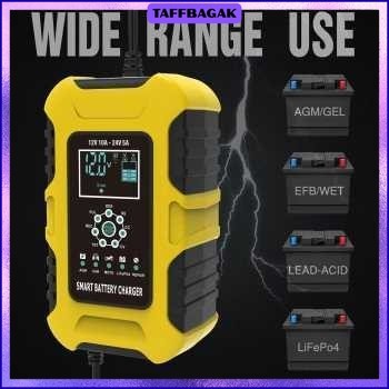 Charger Baterai Aki Mobil Automatic Detection 180AH 12/24V - FBC122410D