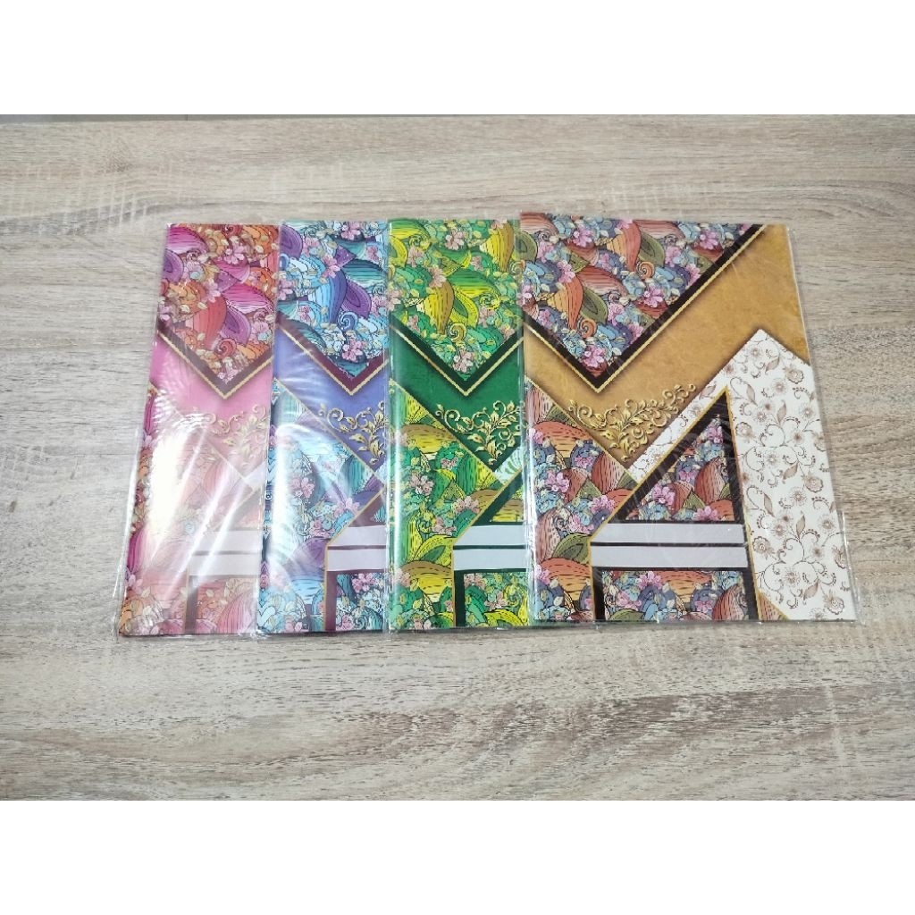 

(PACK) Sampul Buku Simpaty BOXY (CAMPUS) Motif Ornament (MIN. ORDER 6 PACK)