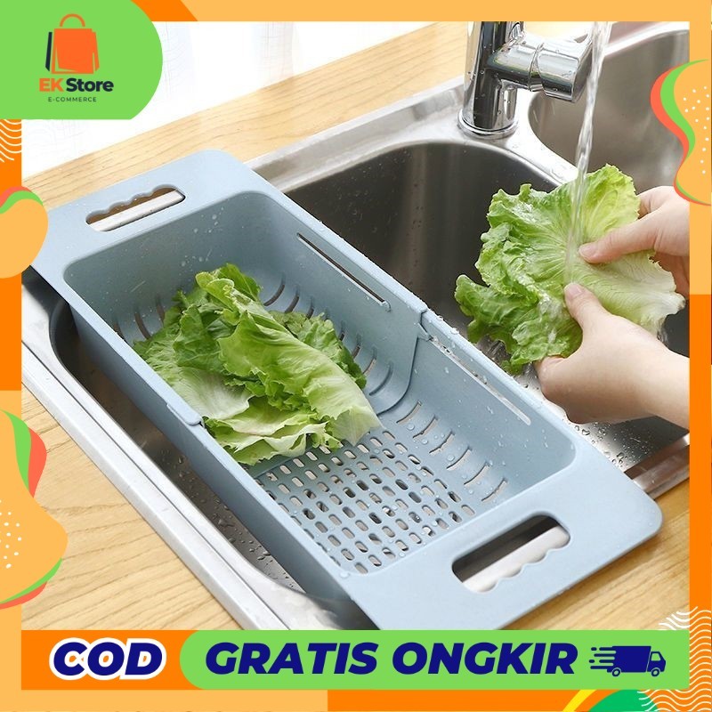 EK keranjang wastafel // keranjang tirisan tiris saringan cuci sayur buah piring wastafel