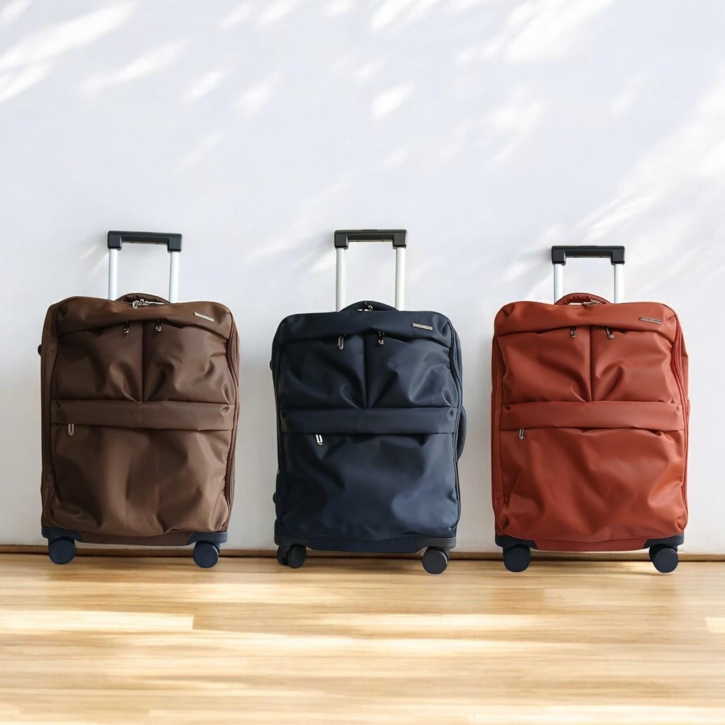 PARKSON 2418 Koper 20 Inch Kabin Bahan Kain Nilon Kanvas Ringan