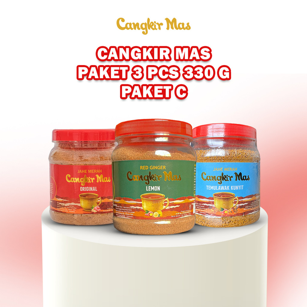 

CANGKIR MAS Paket Mix 3 Pcs 330 Gr
