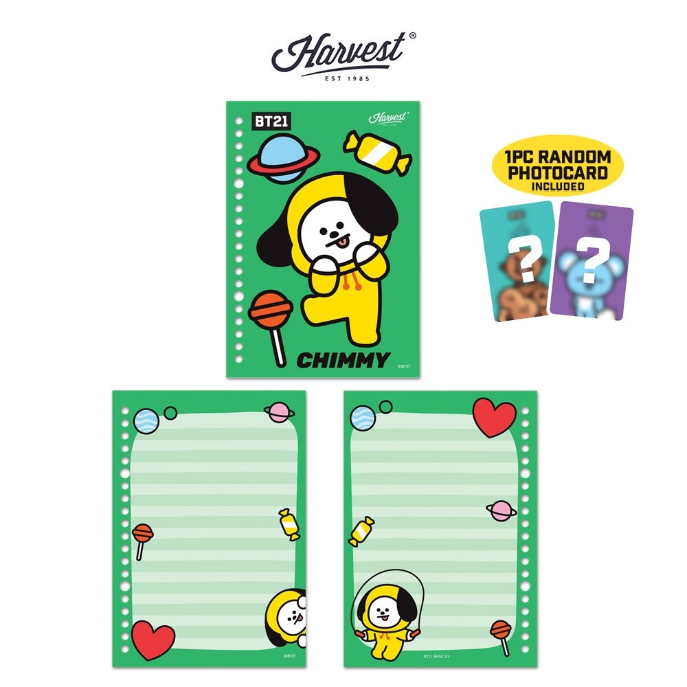 

COD Harvest BT21 Kertas Binder / Loose Leaf - CHIMMY