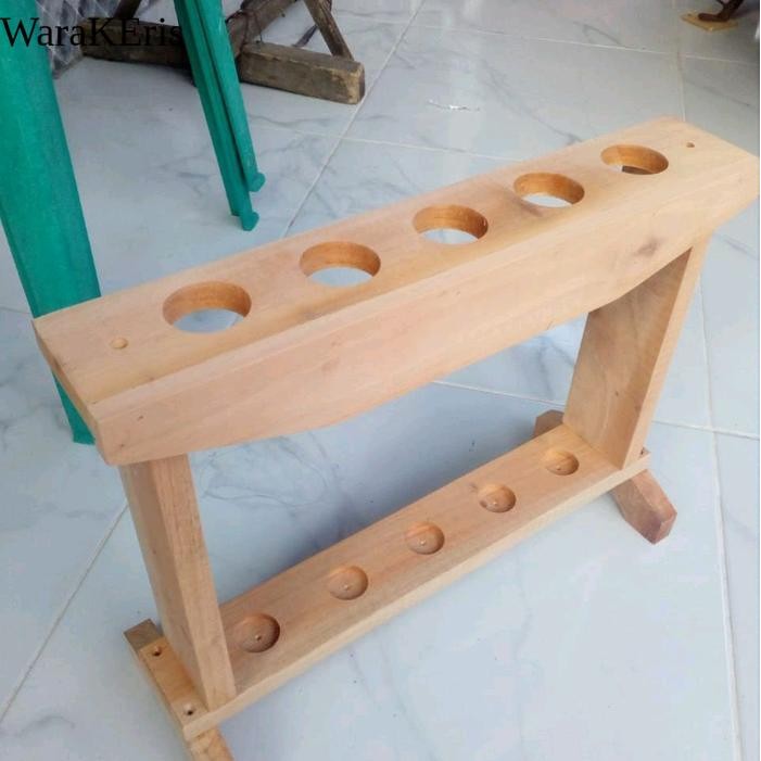 Jagrak universal keris & landean tombak lubang bulat #jagrak keris #jagrak tombak #rak #dekorasi rum