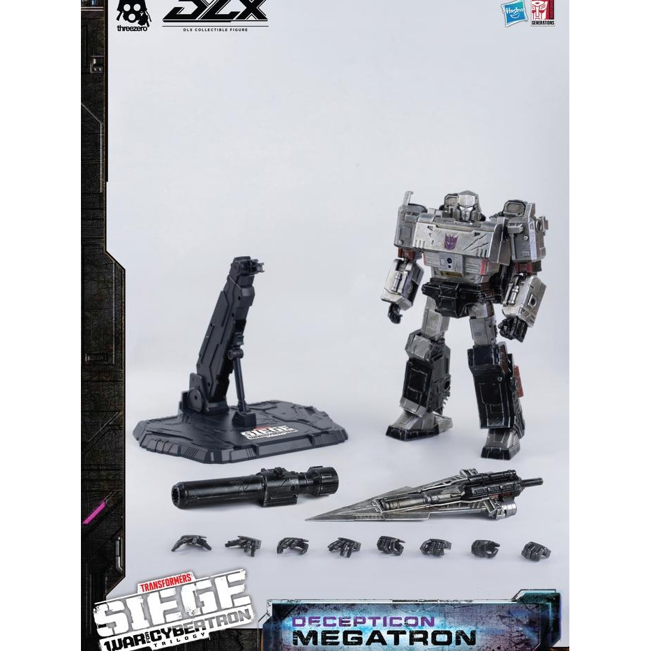 Threezero 3Z0203 Transformers War for Cybertron Trilogy - DLX Megatron