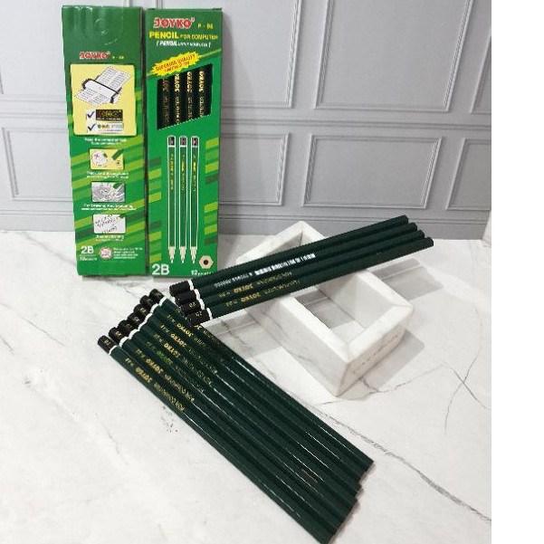 

(12pc) pensil Joyko 2B / pensil 2B/2B pencil