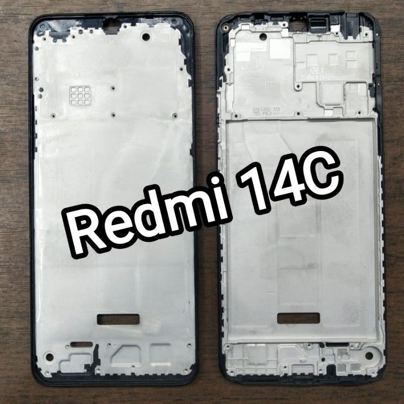 Frame tulang tengah Xiaomi Redmi 14C Tulang lcd tatakan mesin
