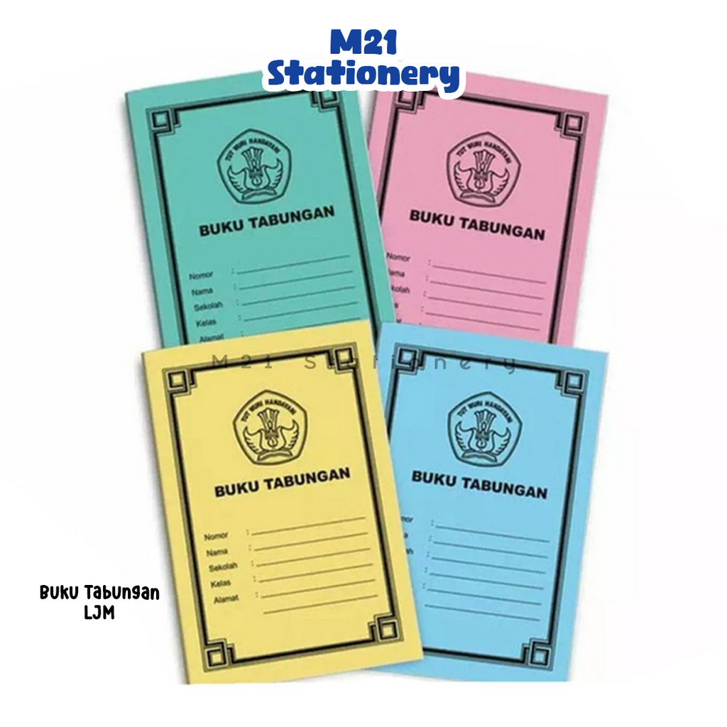 

BUKU TABUNGAN SEKOLAH ANAK | BUKU TABUNGAN KECIL