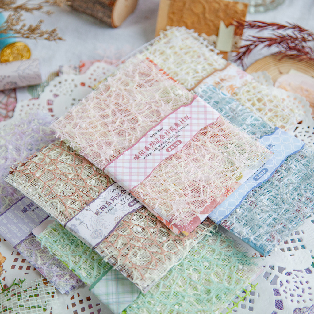 

6packs/Lot Warm sun series retro paper message paper memo pad