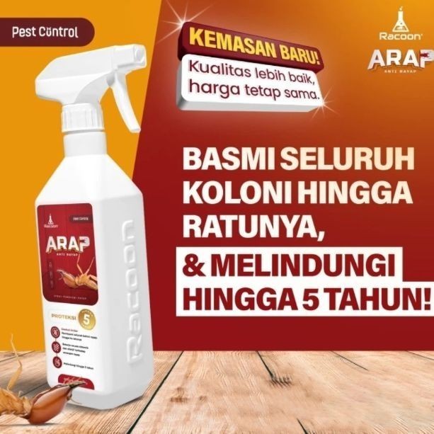 

Termite Killer Spray 500ml Racoon Obat Semprot Anti Rayap Spray