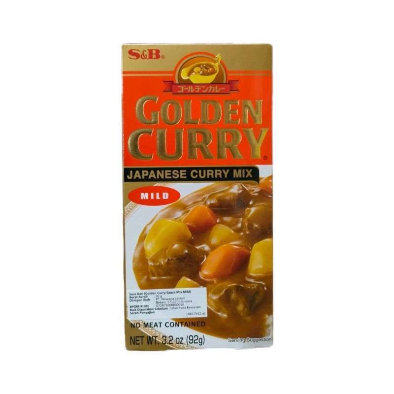 

S&B Golden Curry Japanese Curry Mix Mild 92gr | Bumbu Kari Jepang