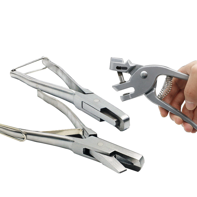 

Animal ear tags Hole puncher Stainless steel puncher Animal Control Device Sow Cow Sheep identification Animal supplies