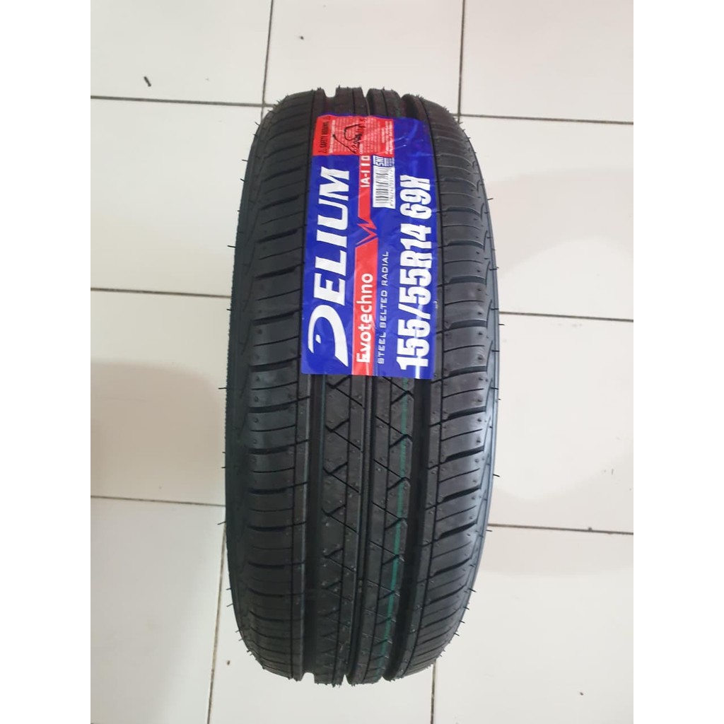 Ban Mobil Ring 14 DELIUM EVOTECHNO 155/55 R14 Ban Mobil Karimun Ceria Ayla Dll