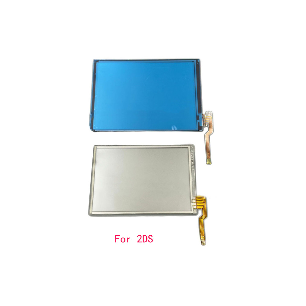 Repair Screen For 2DS touch screen  game console digitizer  screen repair glass plastic  replacement