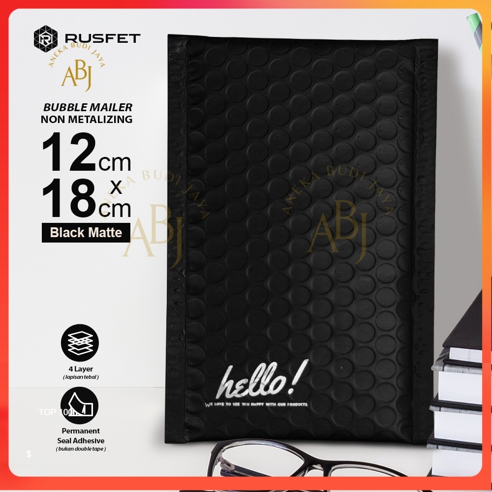 

Amplop Bubble Mailer - Rusfet Bubble Mailer Envelope -